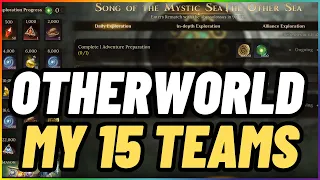 15 Team Ideas For Otherworld Exploration - Max Rewards & Experience Day 1! 🐉DragonHeir Silent Gods🐉