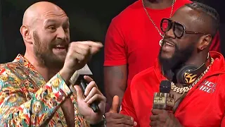 HIGHLIGHTS | HEATED TYSON FURY VS DEONTAY WILDER 3 FINAL PRESS CONFERENCE