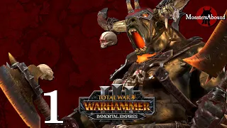 Total War: Warhammer 3 Immortal Empires - Slaughterhorn Tribe, Taurox the Brass Bull #1