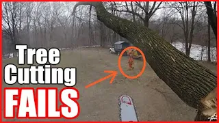 Dangerous Tree Cutting Skill Fails,TREE CUTTING FAILS COMPILATION