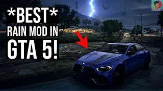 *BEST* RAIN MOD IN GTA 5? | How to install the 8K Raindrop Texture mod for GTA 5 | PC MOD