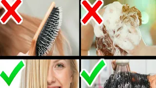 10 errori che devi evitare se vuoi capelli sani | Lo so