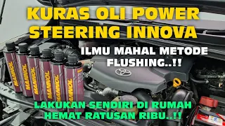 GANTI FLUSHING OLI POWER STEERING INNOVA || STIR JADI RINGAN