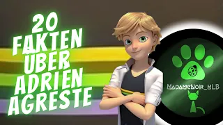 20 Fakten über Adrién Agreste || Miraculous Fakten Check || MadameNoir_MLB