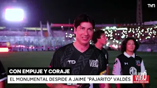 "Estaba cagado de miedo": La emoción de Jaime Valdés al dejar la cancha en su partido de despedida