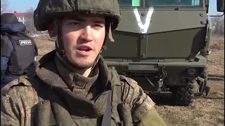 Награждение отличившихся в ходе Специальной военной операции на Украине военнослужащих ВС РФ