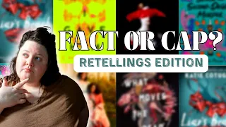 Fact or Cap-  Are These Books ACTUALLY Retellings? | Reading Experiment