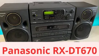 #13. Panasonic RX-DT670 - Обзор / Платиновая Коллекция Panasonic / Магнитолы 90-х
