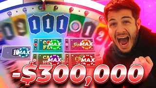 LOSING $300,000 ON CRAZY TIME!!!