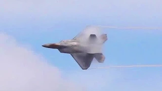 The Most Lethal Fighter Jet In History: F-22 Raptor - Aerial Maneuvers Demo