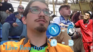 NAPOLI-ATALANTA 0-3 | SEMPRE PEGGIO... | Live Reaction & Extended Highlights HD /Reaction Napoletani