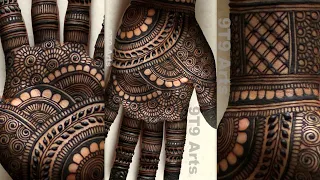 My First Viral Design 🥰❤️| Bold & Beautiful Full Hand Dulhan Mehndi Design 2023 | Mehandi ka Design