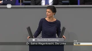 Сара Вагенкнехт о Мартине Шульце и социальном неравенстве [Голос Германии]