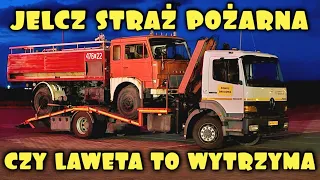 Jelcz STRAŻ czy laweta to wytrzyma