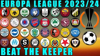 Europa League 2023/24 - Beat The Keeper Marble Race / Marble Race King