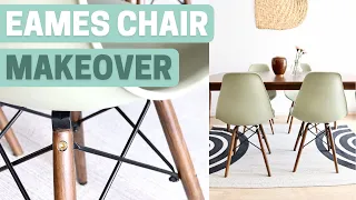 Easy Eames Plastic Chair Makeover