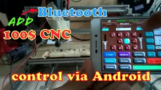 Control 3018 CNC machine from Android via bluetooth