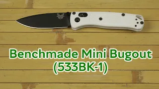 Розпаковка Benchmade Mini Bugout (533BK-1)