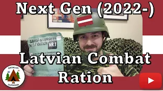 New Latvian Armed Forces Combat Ration (2022-) - Is it Better than the Previous Version??