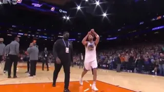 Klay Thompson gets ejected after telling Devin Booker “I got 4 rings and you got none” 😳