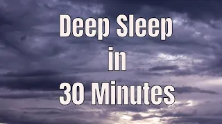 Deep sleep in 30 minutes with Rain sounds at 320Kbpm Alpha wave 10Hz ambience