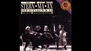 Yo Yo Ma CD26   Shostakovich Trio #2, op  67 & Cello Sonata, op  40