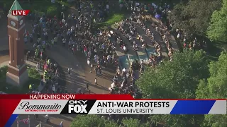 St. Louis mayor: Police won’t use force on non-violent SLU protesters