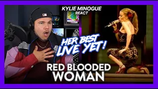 Kylie Minogue Reaction Red Blooded Woman LIVE! (THE BEST LIVE!) | Dereck Reacts