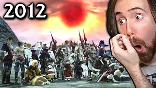 ORIGINAL FFXIV! Asmongold Reacts to 1.0 Final Minutes