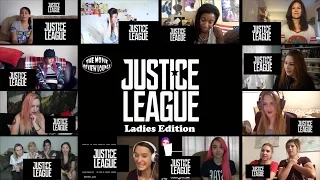 Ladies Edition: Justice League - Comic Con Footage (Reaction Mashup)