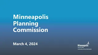 March 4, 2024 Planning Commission