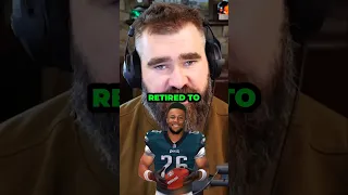 JASON KELCE on SAQUON BARKLEY to the EAGLES🦅 #nfl #football #podcast #shorts #saquonbarkley