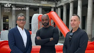 STIR in conversation with Dr. Samuel Ross MBE and Michael Seum at Milan Design Week 2024