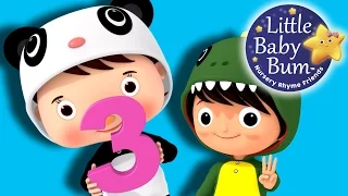 Number 3 Song | Nursery Rhymes for Babies by LittleBabyBum - ABCs and 123s