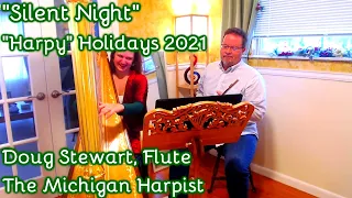 "Silent Night" (Voltz) with Flute and Harp - The Michigan Harpist