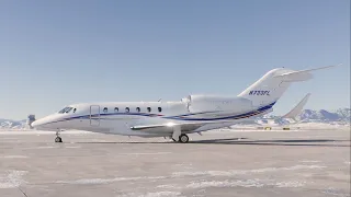 Cessna Citation X interior and exterior tour