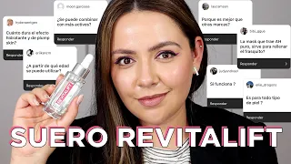 20 Preguntas frecuentes del suero Revitalift Ácido Hialurónico