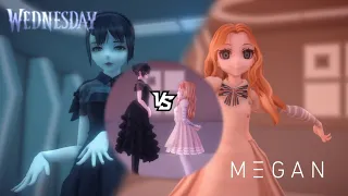 [ MMD M3GAN VS WEDNESDAY ] Dance battle (animation)