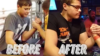 The story of the SCHOOLBOY armwrestler! Who is this guy?