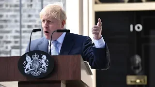 Boris Johnson's first speech as PM: 'Do not underestimate this country'