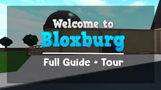 Beginners Guide To Welcome To Bloxburg + Full Map Tour