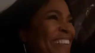 Nia Long Flirting With Taye Diggs & Compliments Butt Size