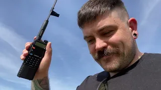 Chasing GMRS Repeaters with Baofeng UV5R & Official Call Sign Reveal