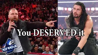 Roman Reigns deserved cancer