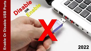 How To Enable Or Disable USB Ports In Windows 11/10 /8/7 | 2022