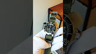 Invicta Grand Diver 3044 w/ OD Green NATO Strap #invicta #watchcollector #watchoftheday