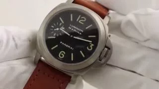 Panerai Luminor Marina Titanium PAM 040 Luxury Watch Review