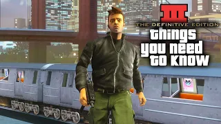 GTA 3: Definitive Edition - 10 Things You NEED TO KNOW