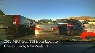 Car import from Japan to Christchurch New Zealand