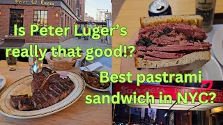 Is Peter Luger’s really worth the hype!? And who has the best pastrami in NYC?